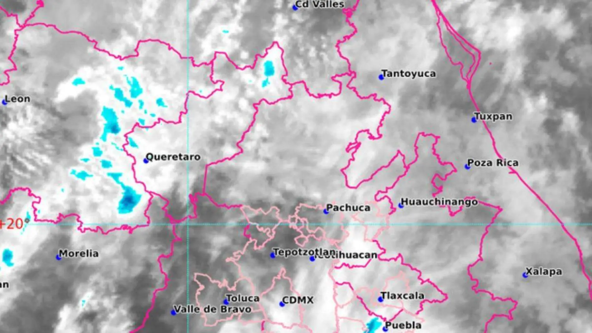 Clima en Tulancingo 21 y 22 de diciembre